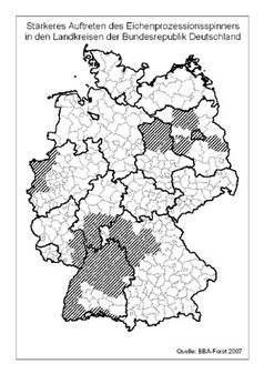 Verbreitungskarte Grafik: Biologische Bundesanstalt für Land-und Forstwirtschaft