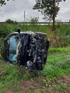 Unfall A261 Bild: Polizei