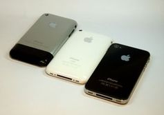 iPhone-Generationen: Hype nur unter Apple-Fans. Bild: H. Wanetschka/pixelio.de