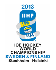 Logo der Eishockey-Weltmeisterschaft der Herren 2013