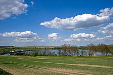Der Obere Großhartmannsdorfer Teich. Bild: de.wikipedia.org
