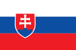 Flagge der Slowakischen Republik