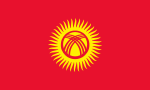 Flagge der Kirgisischen Republik (Kirgistan)