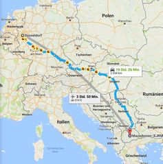 Kurzurlaub für 2 Polizisten, 2 Angestellte im öffentlichen Dienst bei Abschiebung eines Mannes nach Mazedonien