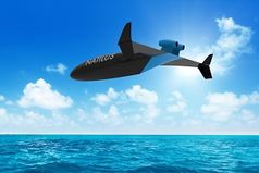 Übersee-Drohne: Schneller als Schiff, billiger als Jet. Bild: natilus.co