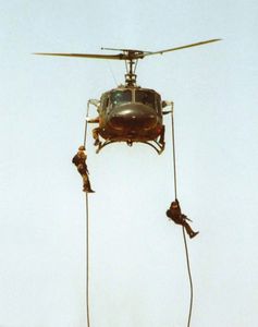 KSK-Vorführung auf der ILA 2000