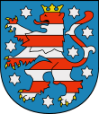 Wappen vom Freistaat Thüringen