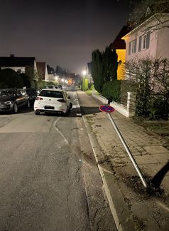 Unfallstelle Bild: Polizei