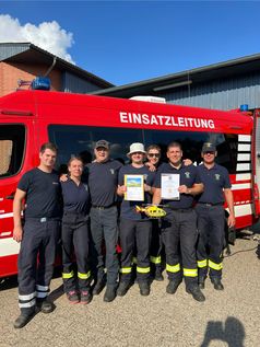 1.Platz Spiel ohne Grenzen Bild: Feuerwehr