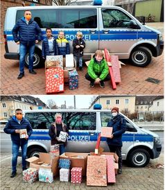 Wolfsburg: Geschenkeaktion Bild: Polizei