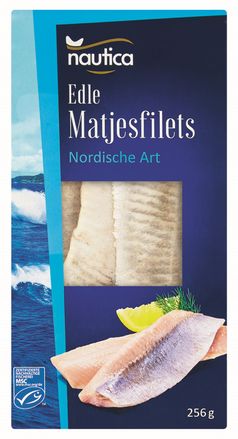 Die Hanseatic Delifood GmbH informiert über einen Warenrückruf der Lebensmittel "Nautica Edle Matjesfilets Nordische Art, 256g", "Nautica Edle Matjesfilets nach nordischer Art mit Zwiebeln, 236g" und "Nautica Edle Matjesfilets nach nordischer Art mit Gartenkräutern, 225g". / Weiterer Text über ots und www.presseportal.de/nr/58227 / Die Verwendung dieses Bildes ist für redaktionelle Zwecke unter Beachtung ggf. genannter Nutzungsbedingungen honorarfrei. Veröffentlichung bitte mit Bildrechte-Hinweis. Bildrechte: Lidl Fotograf: Lidl