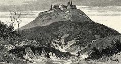 Die Burg von Huszt · Bild: Sumida Magazin / UM / Eigenes Werk