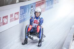 Ionut Sisicanu beim FIL Nationen Cup 2022 in Oberhof. Bild: FIL Fotograf: Mareks Galinovskis