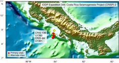 Das Arbeitsgebiet der Expedition IODP 344.
Quelle:  (idw)