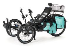 Ab 2020 haben Trike-Fahrer mit den neuen Transportlösungen (ab 34,90 Euro) von HP Velotechnik mehr Spielraum beim Gepäcktransport - Platz für einen Kaffeebecher inklusive.