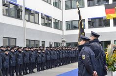 Vereidigung Bundespolizeidirektion Bild: Polizei