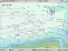 Seegebiet vor Norderney - Suchgebiet ist eingekreist. Bild: Deutsche Marine