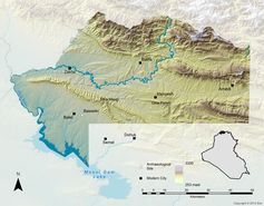 Übersichtskarte der Region
Quelle: SFB 1070 Projekt B07/Universität Tübingen (idw)