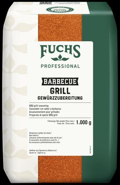 Packshot Fuchs Professional Barbecue Grill Gewürzzubereitung Bild: Fuchs Foodservice GmbH Fotograf: Fuchs Foodservice GmbH