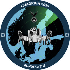 Quadriga 2025 Logo Bild: Bundeswehr