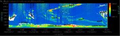 Die Lidar-Messungen aus Kosetice (Tschechische Republik) vom 20. bis 24. August 2017 zeigen, wie am 21.8. die Rauchfahne aus Kanada in 11km über den Ort zieht und sich in zwei Schichten aufspaltet. Quelle: Grafik: Holger Baars, TROPOS (idw)