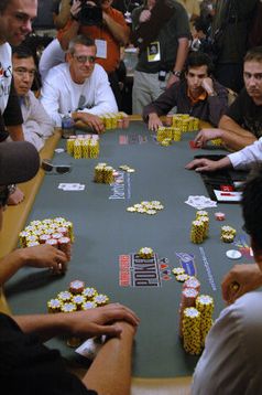 Tisch bei der WSOP 2006