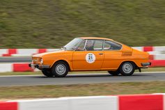 Auch das Sportcoupé SKODA 110 R startet zu der viertägigen Sauerland Klassik.  Bild: Skoda Auto Deutschland GmbH Fotograf: Skoda Auto Deutschland GmbH