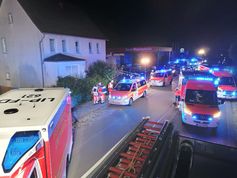 Balkoneinsturz 27.06.2021, Bad Meinberg Bild: Feuerwehr
