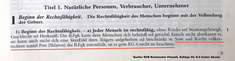 Klar ist also: Natürliche Personen sind Sklaven und diese Sklaven als Objekte/Sachen können aufgrund ihrer Rechtsfähigkeit als Prozesspartei selbst angeklagt werden und nicht mehr ihr Eigentümer.