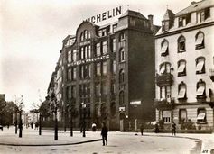Michelin Firmengebäude in Frankfurt 1906