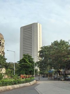 Hauptsitz der RBI in Mumbai