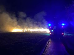 Die Einsatzstelle in Werne-Horst Bild: Feuerwehr