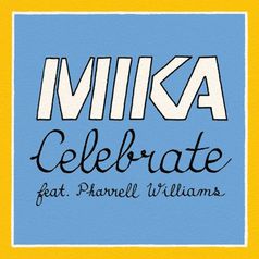 Single "Celebrate" feat. Pharrell Williams von MIKA.  Bild: UNIVERSAL MUSIC GMBH