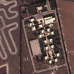 Luftbildaufnahme SOS-Kinderdorf Aleppo in Syrien Bild: "obs/copyright google maps/SOS-Kinderdörfer weltweit/Hermann-Gmeiner-Fonds"