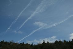 Chemtrails über Hessen 2010