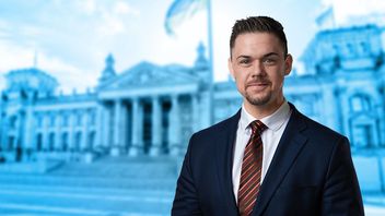 Hannes Gnauck (2025) Bild: AfD Deutschland