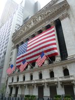 USA Flagge US-Börse (Symbolbild)