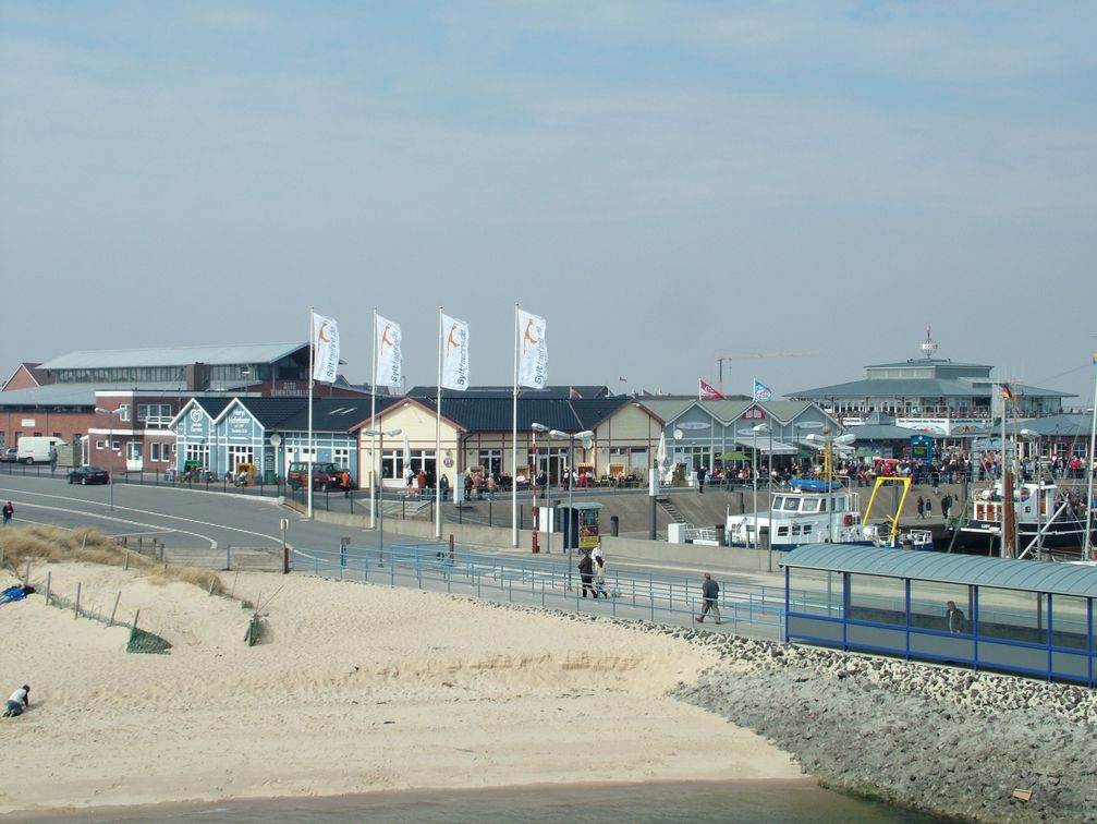 Sylt: Hafen und Fähranleger in List