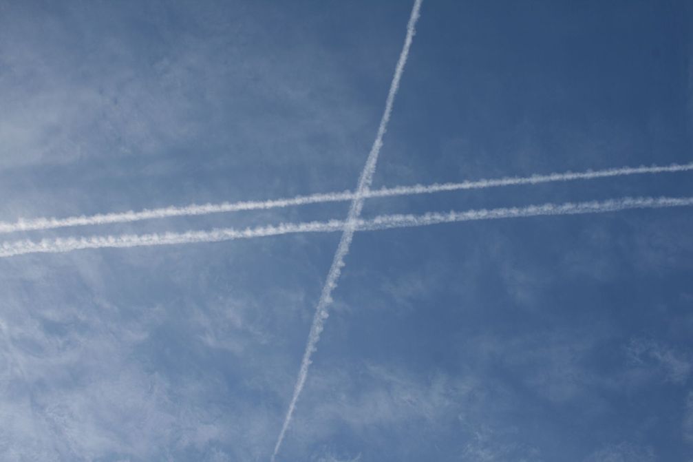 Chemtrails über Hessen