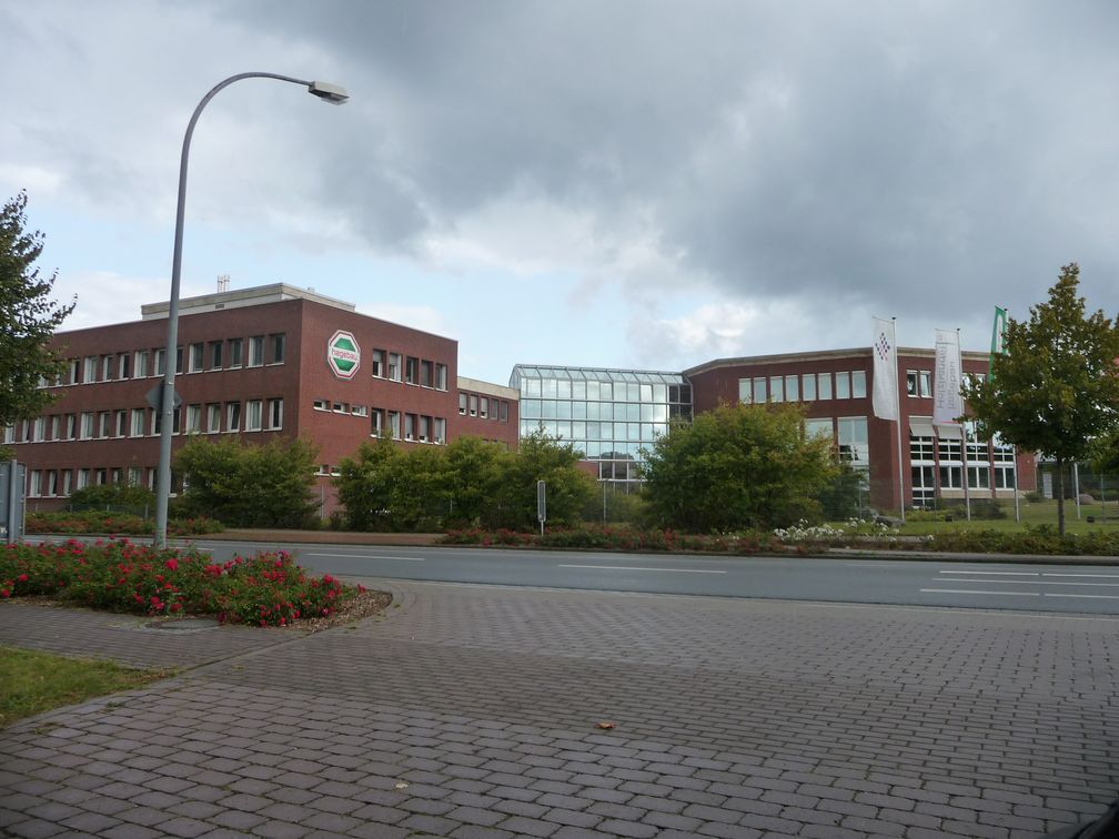 Hagebau Zentrale in Soltau, nach dem Entwurf des Kölner Architekten Johannes Mronz