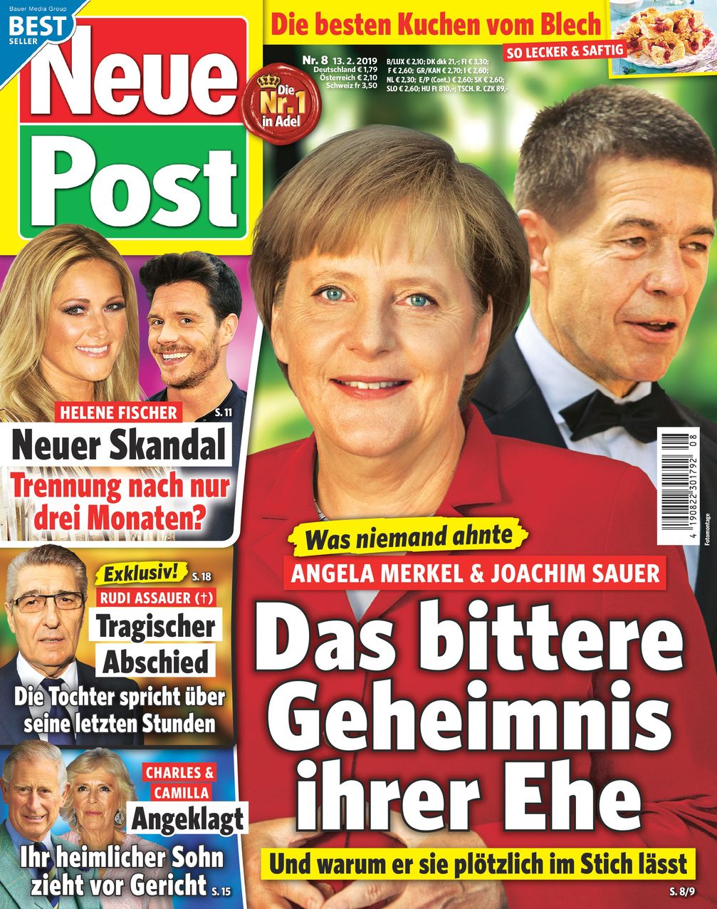 Cover Neue Post #08/19 Bild: "obs/Bauer Media Group, Neue Post"
