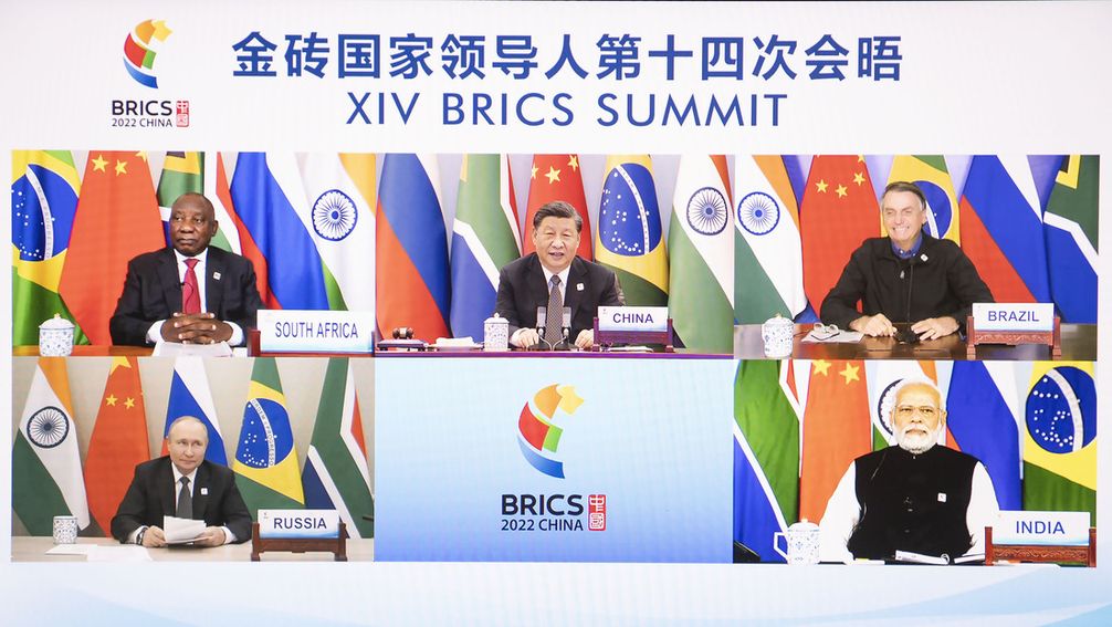 Das vorige Gipfeltreffen der BRICS-Staaten fand aus Gründen einer Pandemie nur im Online-Format statt. Bild: www.globallookpress.com / Li Tao