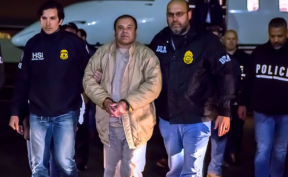 El Chapo in Gewahrsam (Januar 2017)