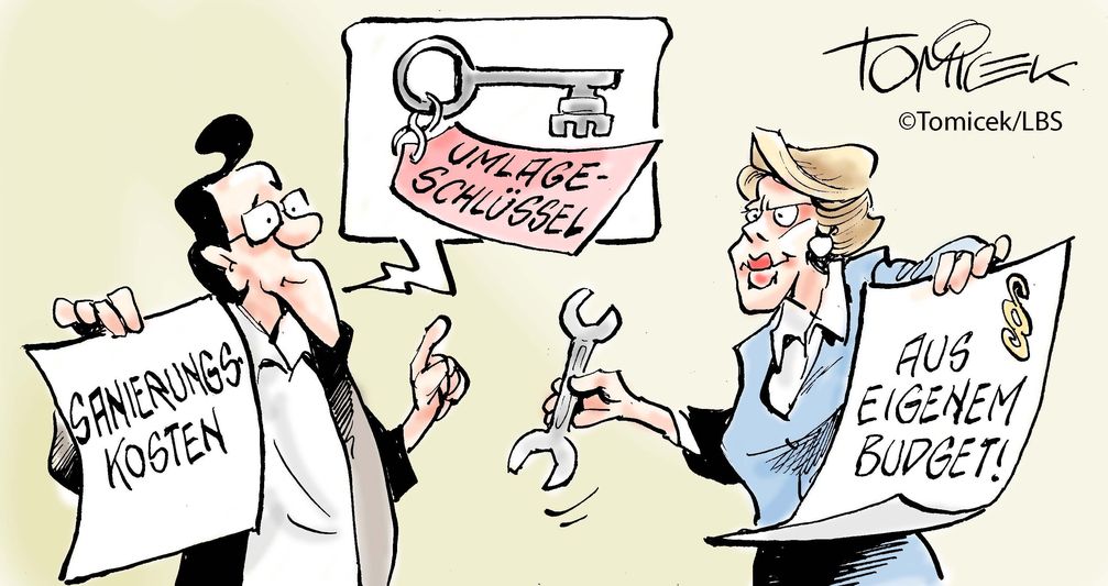 WEG kann von der eigentlich vorgesehenen Aufteilung der Kosten abweichenEine Eigentümergemeinschaft kann unter bestimmten Bedingungen die Kosten für die Erhaltung des Gemeinschaftseigentums auf die Sondereigentümer umlegen.