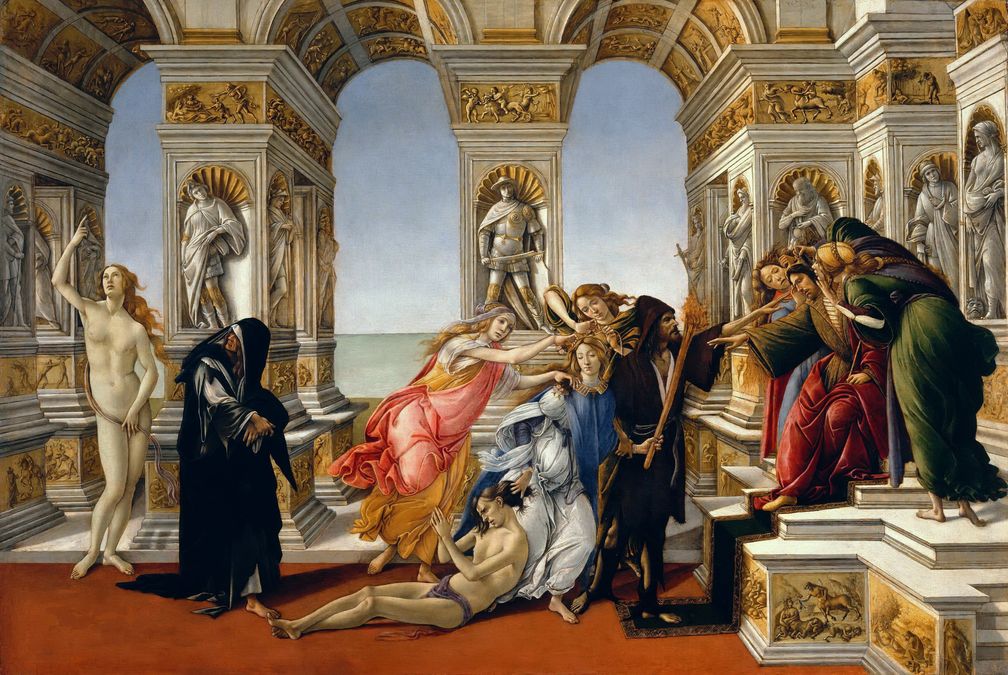 Die Verleumdung des Apelles Sandro Botticelli, 1494–1495