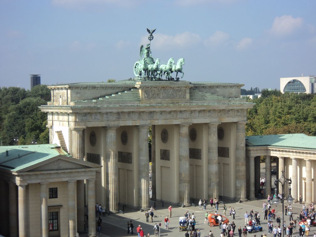 Das Brandenburger Tor in Berlin.