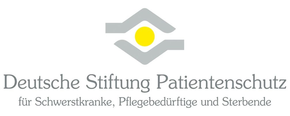 Logo der gemeinnützigen Stiftung Patientenschutz