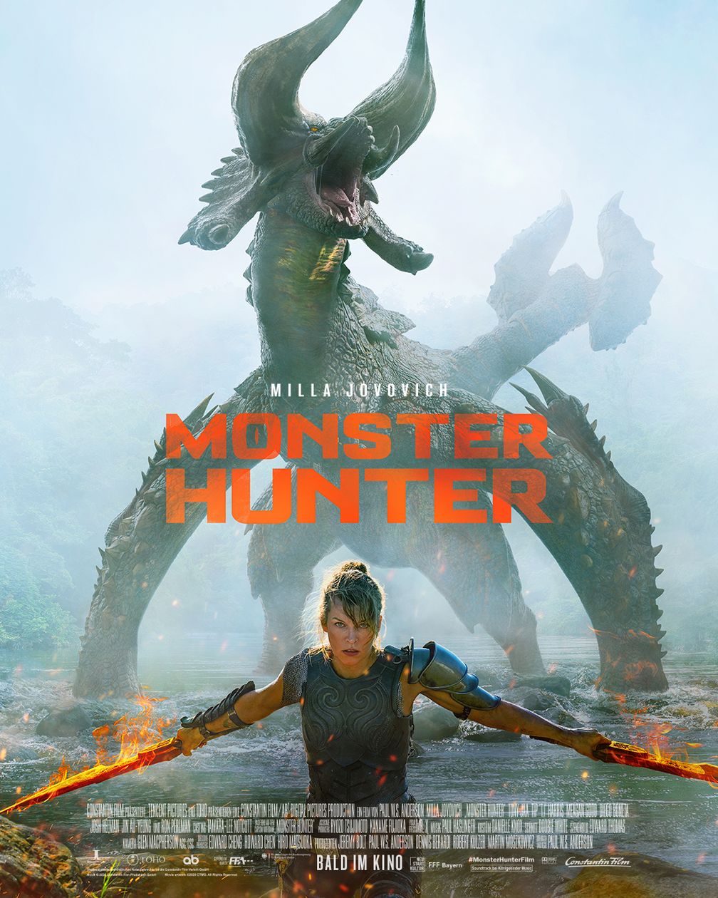 MONSTER HUNTER Hauptplakat Bild: Constantin Film Verleih GmbH Fotograf: Constantin Film