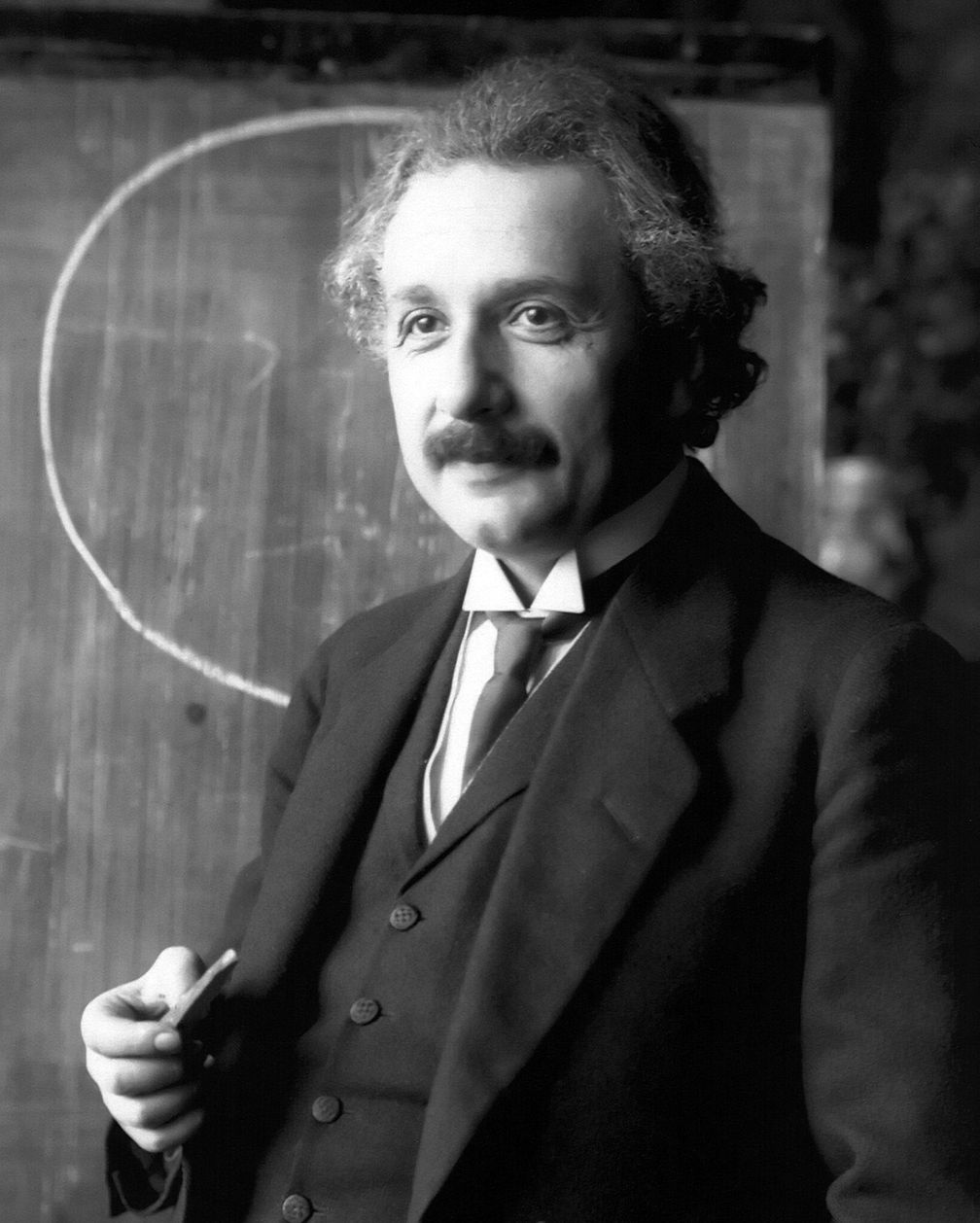 Albert Einstein, Fotografie von Ferdinand Schmutzer, 1921