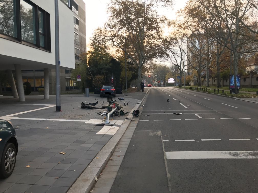 VU Langenbeckstraße Bild: Polizei